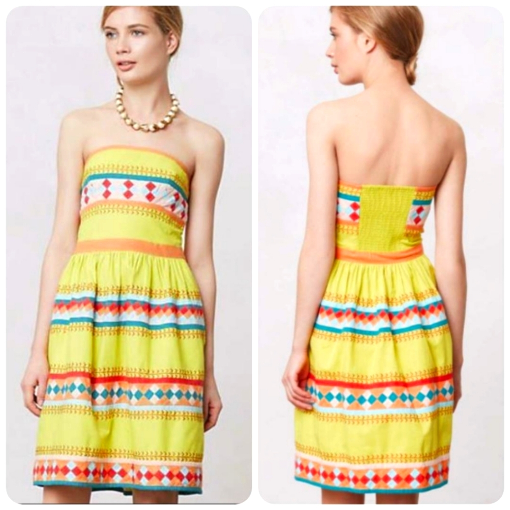 🆕Anthropologie🌷Leifsdottir Festival Quilotoa Dress NWT & Straps